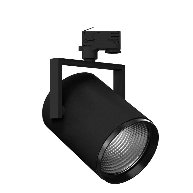 Performance in Lighting LED Rail Armatuur 3-Fase | 40W 3000K 4160lm 830 | IP20 DALI Dimbaar Zwart