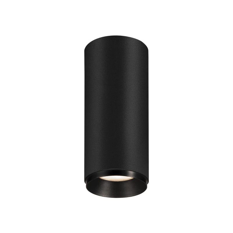 SLV LED Plafondlamp | 11W 4000K 1100lm 940 | IP20 DALI Dimbaar Zwart | NUMINOS