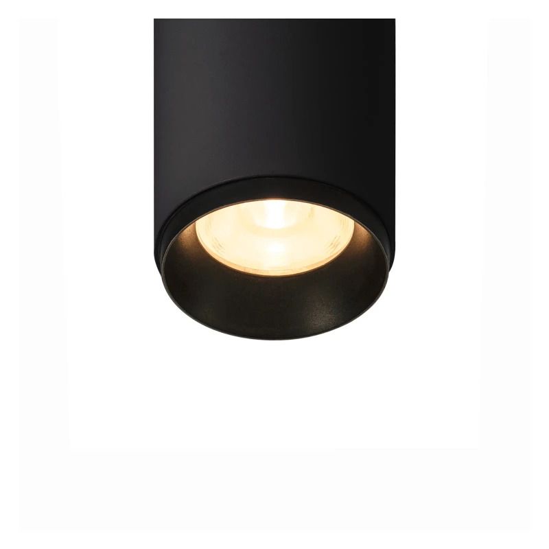 SLV LED Plafondlamp | 11W 3000K 1020lm 930 | IP20 DALI Dimbaar Zwart | NUMINOS