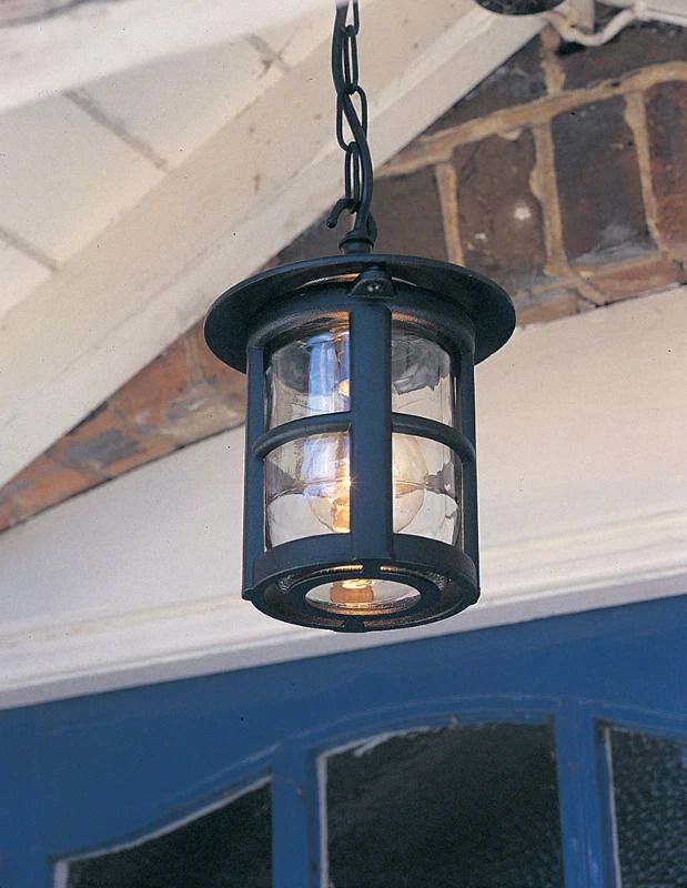 Elstead Lighting LED Buiten Hanglamp Hereford | 1X E27 Max 60W | Dimbaar | Black