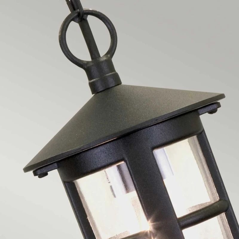 Elstead Lighting LED Buiten Hanglamp Hereford | 1X E27 Max 60W | Dimbaar | Black