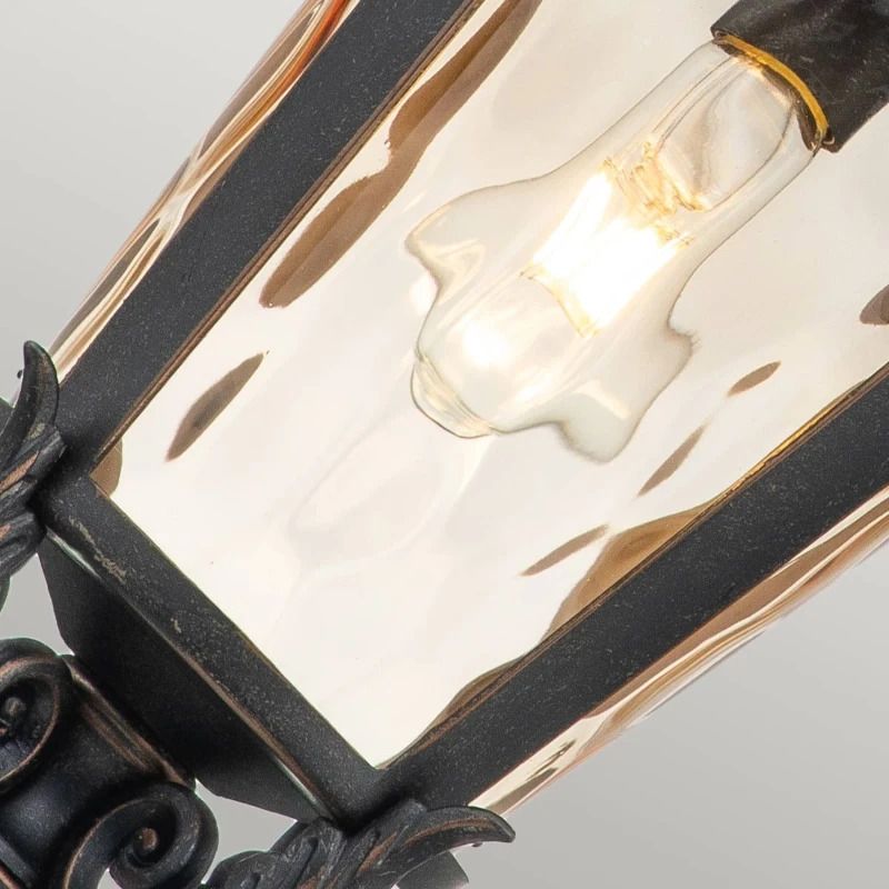 Elstead Lighting LED Buiten Hanglamp Baltimore | 1X E27 Max 60W | IP44 | Dimbaar | Weathered Bronze