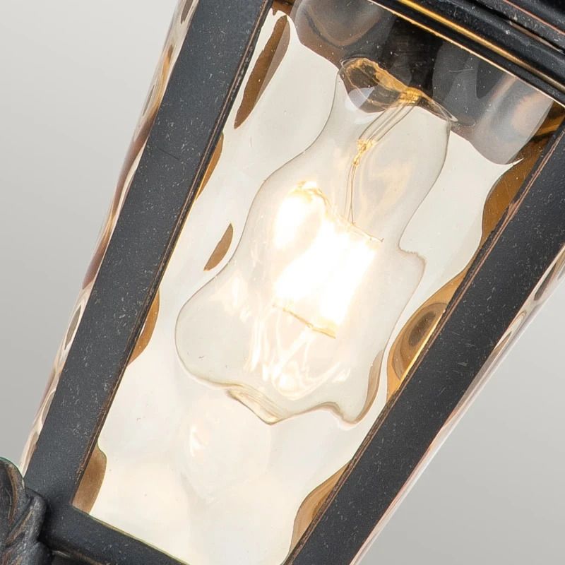 Elstead Lighting LED Buiten Hanglamp Baltimore | 1X E27 Max 60W | IP44 | Dimbaar | Weathered Bronze