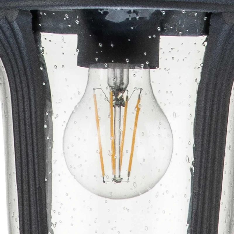 Elstead Lighting LED Buiten Hanglamp Chicago | 1X E27 Max 60W | IP44 | Dimbaar | Textured Black