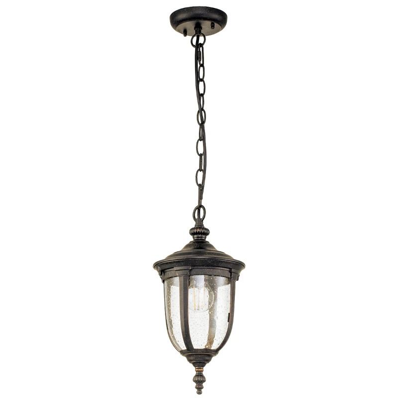 Elstead Lighting LED Buiten Hanglamp Cleveland | 1X E27 Max 60W | IP44 | Dimbaar | Weathered Bronze