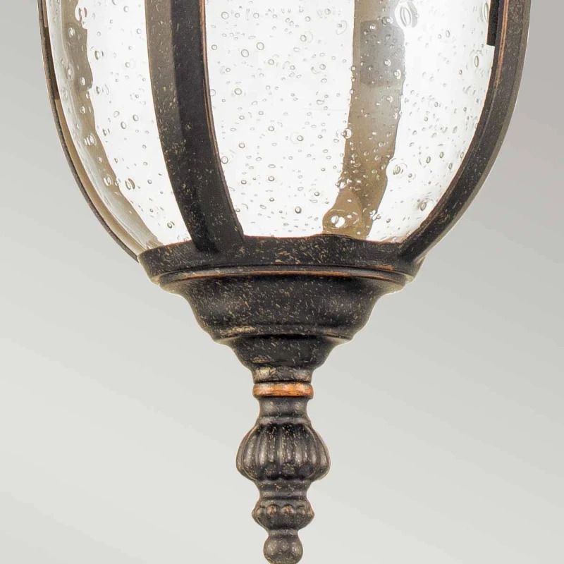 Elstead Lighting LED Buiten Hanglamp Cleveland | 1X E27 Max 60W | IP44 | Dimbaar | Weathered Bronze