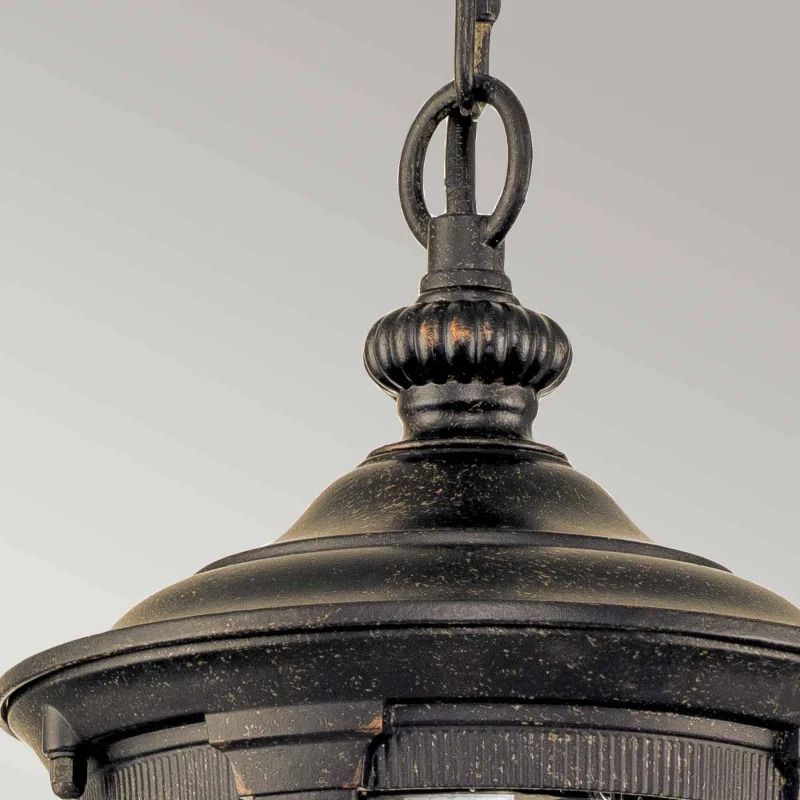 Elstead Lighting LED Buiten Hanglamp Cleveland | 1X E27 Max 60W | IP44 | Dimbaar | Weathered Bronze