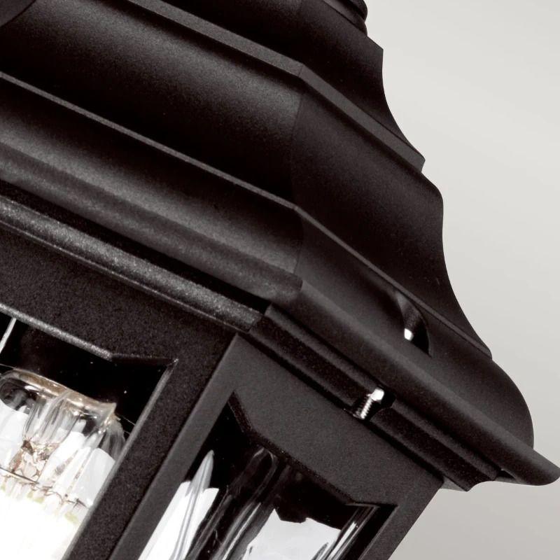 Elstead Lighting LED Buiten Hanglamp Kinsale | 1X E27 Max 60W | IP44 | Dimbaar | Black
