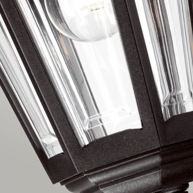 Elstead Lighting LED Buiten Hanglamp Kinsale | 1X E27 Max 60W | IP44 | Dimbaar | Black