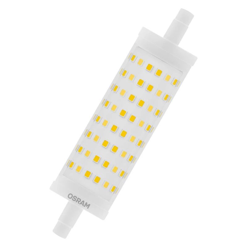 20x Osram R7s LED Buislamp | 16W 2700K 220V 827 2000Lm | 300° Dimbaar 118mm