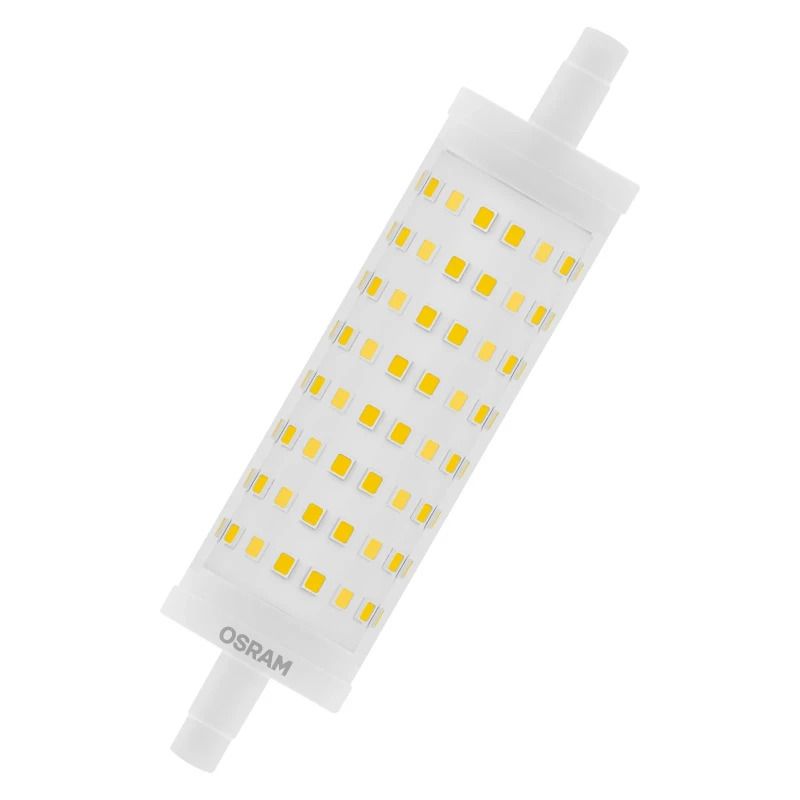 20x Osram R7s LED Buislamp | 16W 2700K 220V 827 2000Lm | 300° Dimbaar 118mm