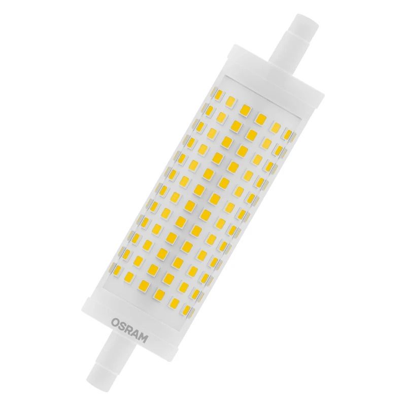 20x Osram R7s LED Buislamp | 19W 2700K 220V 827 2452Lm | 300° Dimbaar 118mm