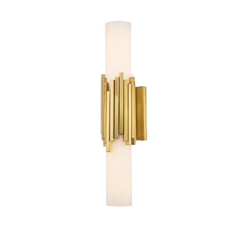 Elstead Lighting LED Wandlamp Marvele | 2X E27 Max 4W | Aged Brass