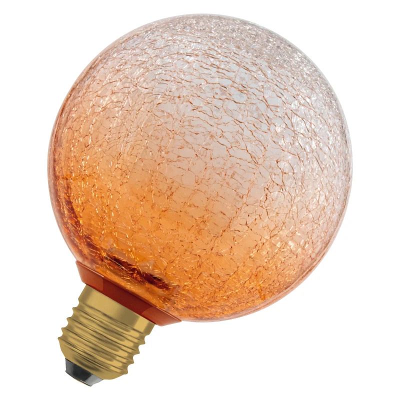 6x Osram E27 LED Lamp | 3.5W Oranje 220V/240V 827 300Lm | 100°