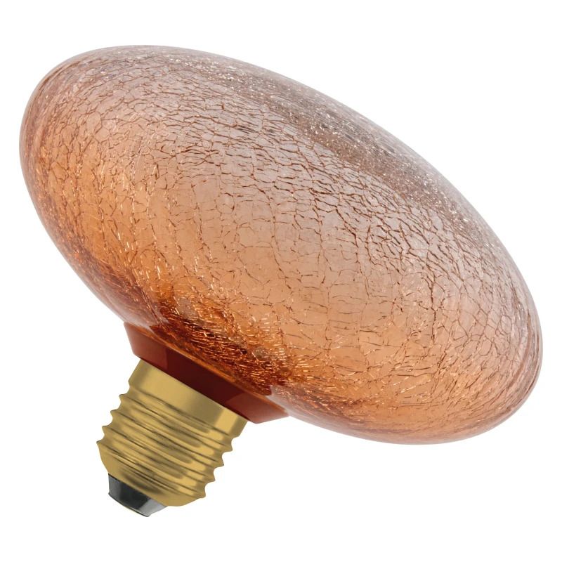4x Osram E27 LED Lamp | 3.5W Oranje 220V/240V 827 300Lm | 100°